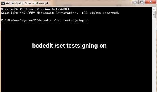 Driver Signature Error Ko Fix Kare (TestSigning On)