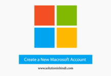 Microsoft Account kaise banaye (Create a macrosoft account))
