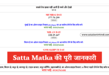 Satta Matka क्या है (What is Satta Matka in Hindi)